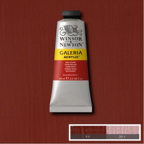 Winsor & Newton Galeria Akrilik Boya Red Ochre 60 Ml Winsor & Newton Galeria Akrilik Boya Red Ochre 60 Ml